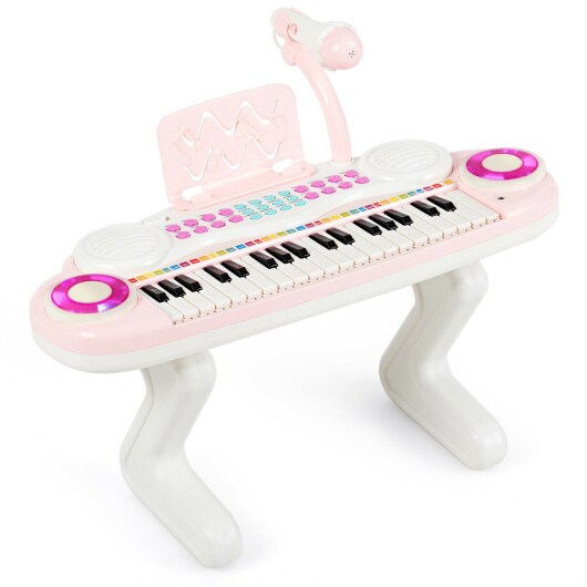 37-key Kids Toy Keyboard Piano with Microphone