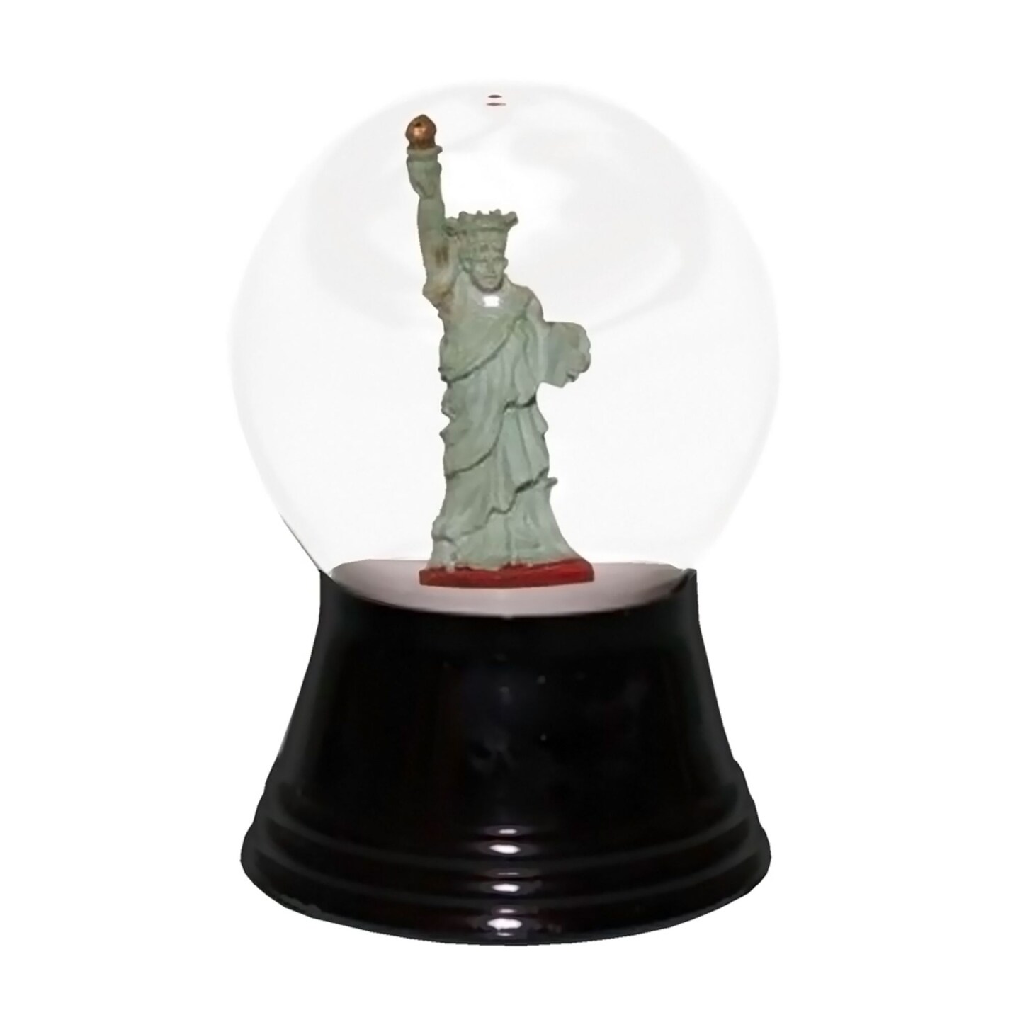 Alexander Taron Holiday Seasonal Decorative Perzy Snowglobe, Small Statue Of Liberty - 2.75&#x22;Hx1.5&#x22;Wx1.5&#x22;D