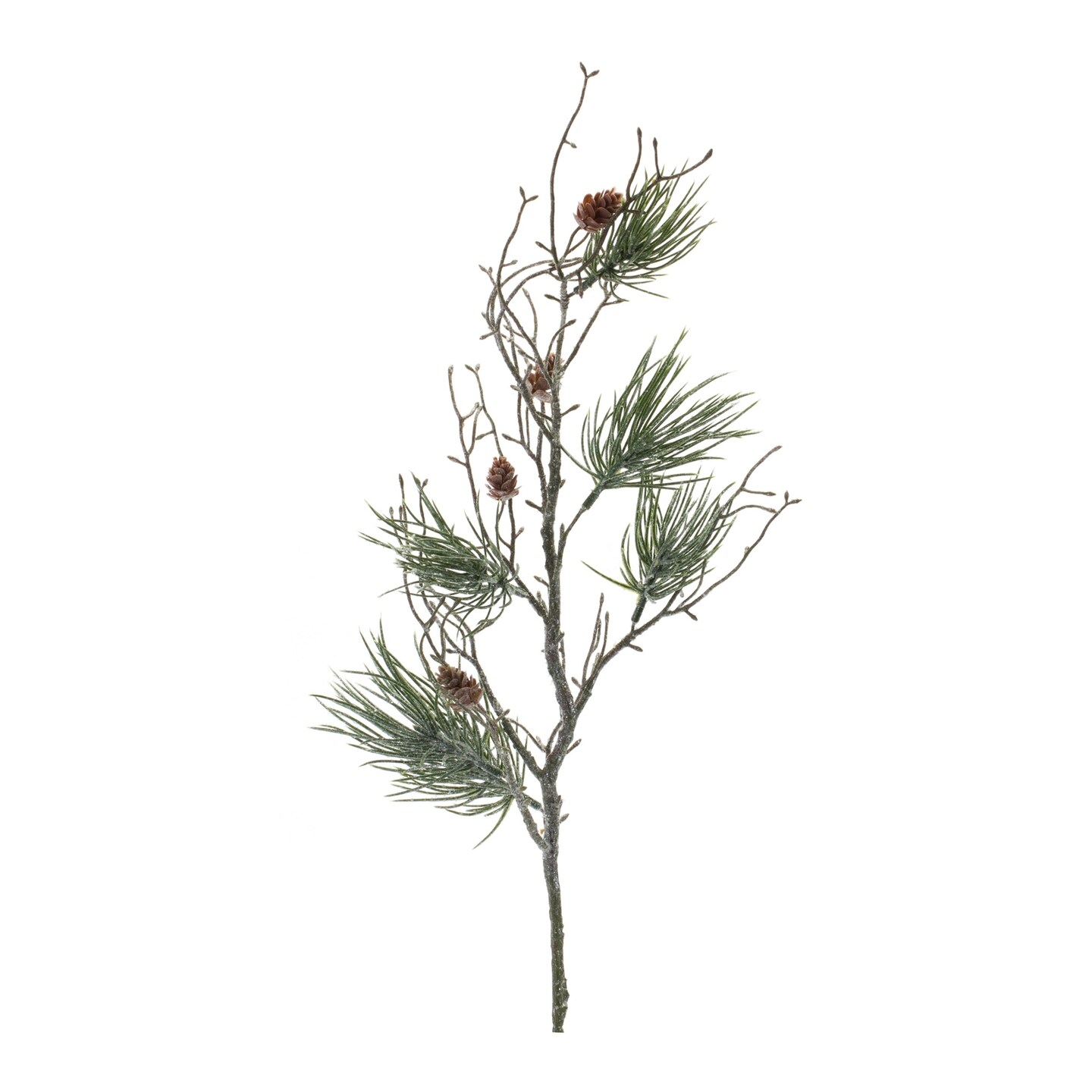 Melrose International Wood Design Pine Branch (Set of 6) main image 1