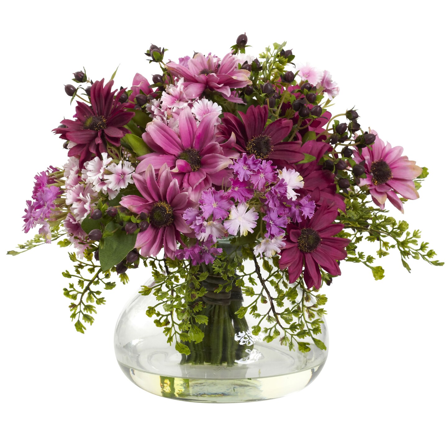 Artificial Flower Daisy Purple, Cheap Outdoor Flowers