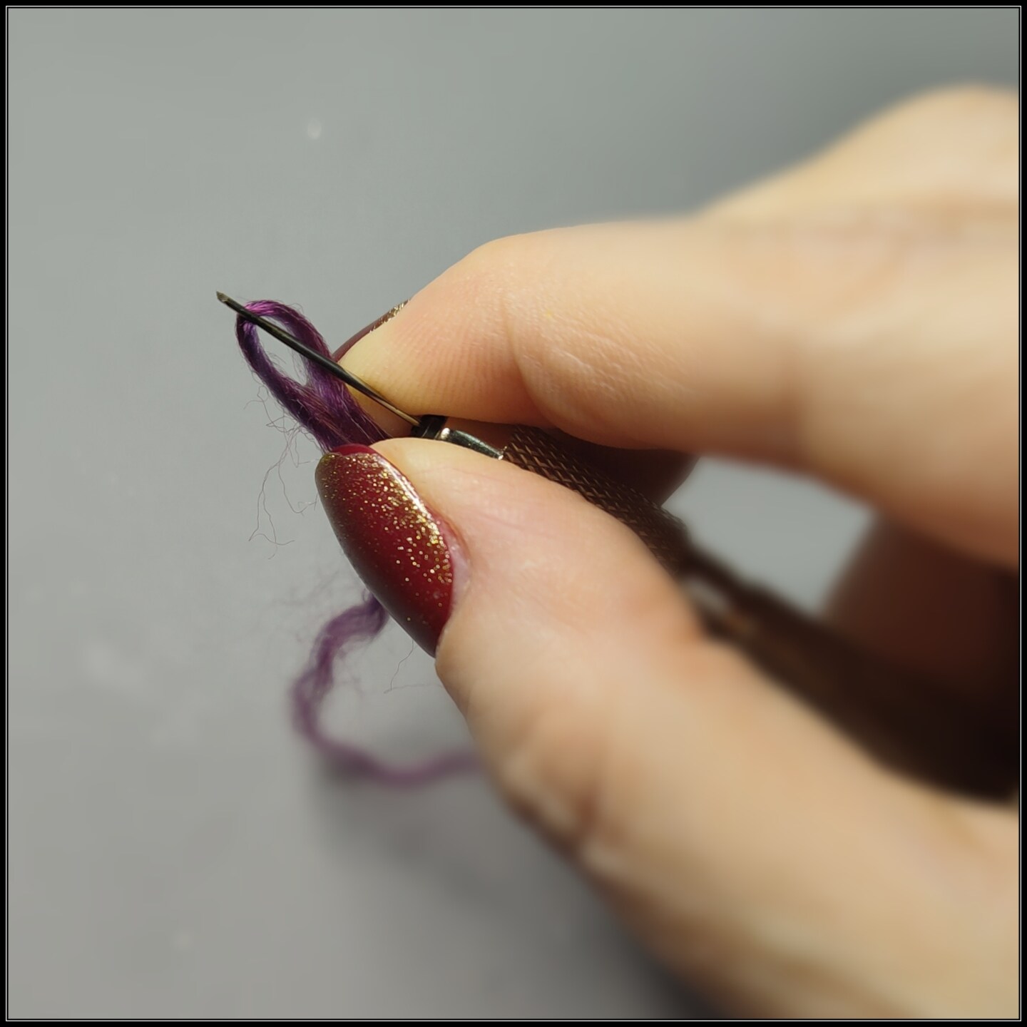 How to Reroot Doll Hair with Yarn image 4