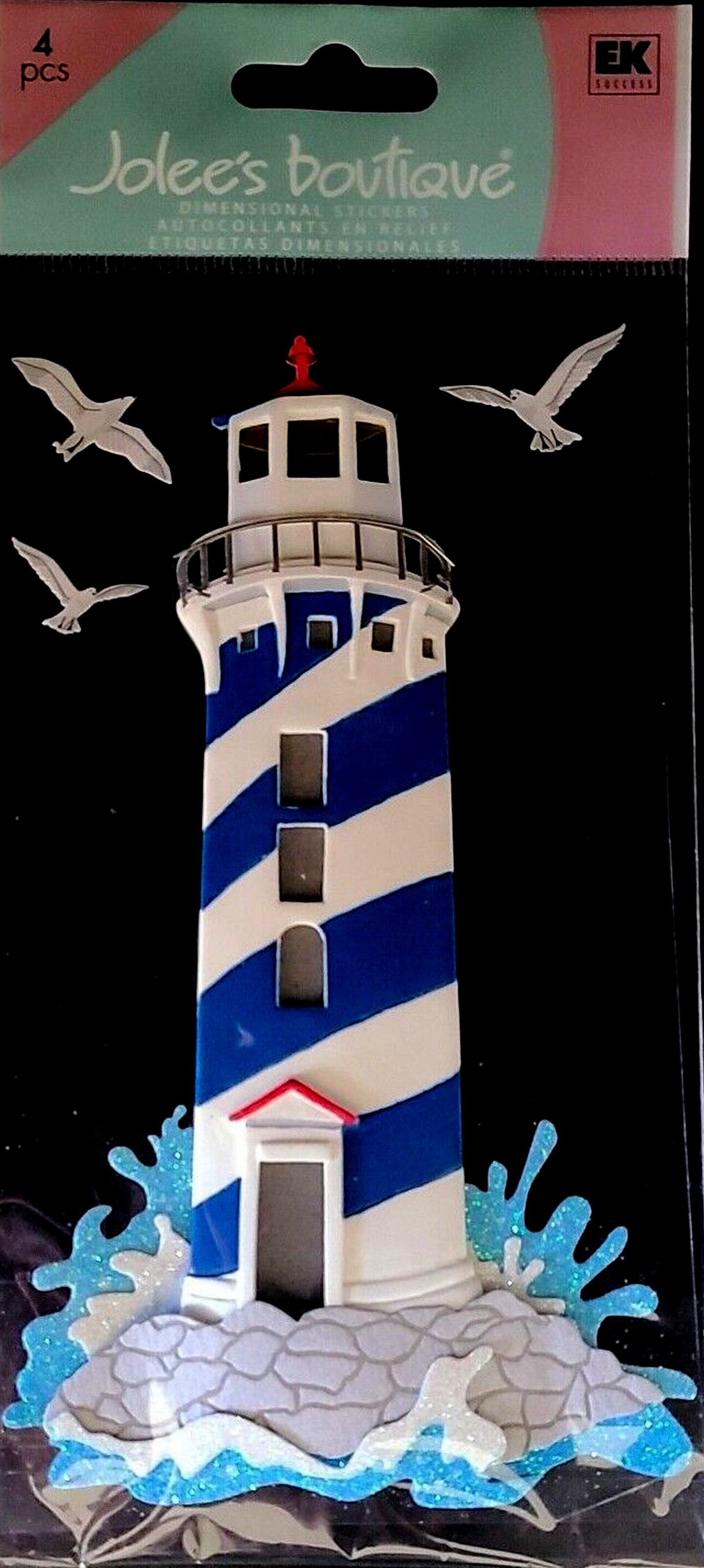 Jolee&#x27;s Boutique Lighthouses Dimensional Stickers