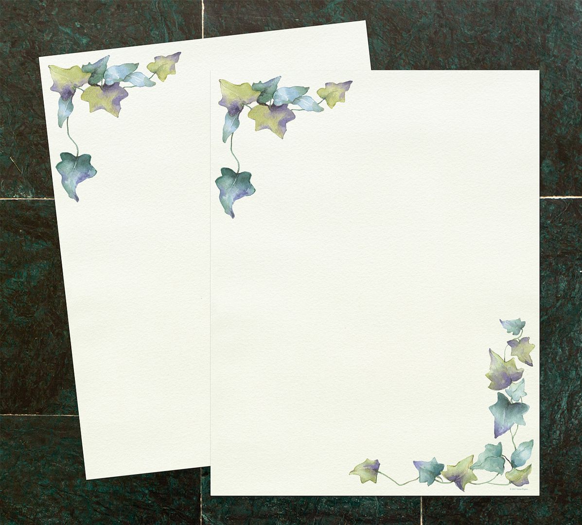 Great Papers! Painted Border Letterhead, 100 GSM 8.5&#x201D; x 11&#x201D; Printer Friendly, 80 Sheet Pack (2013188)