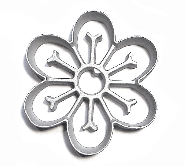 Kitchen Supply 70980 Rosette Bunuelos Cookie Mold, Large Daisy 5 Inch Diameter x 0.8 Inch D