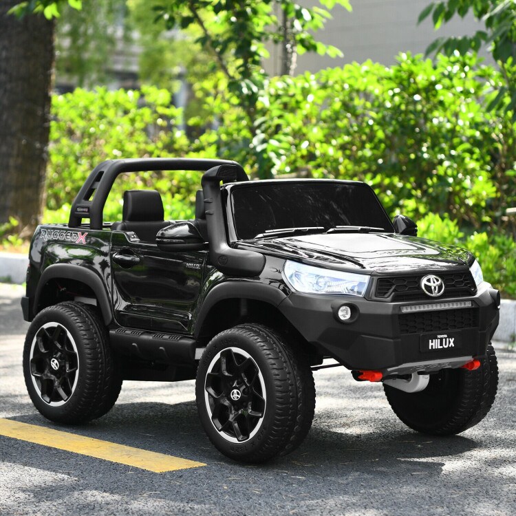 2*12V Licensed Toyota Hilux Ride On Truck Car 2-Seater 4WD with Remote