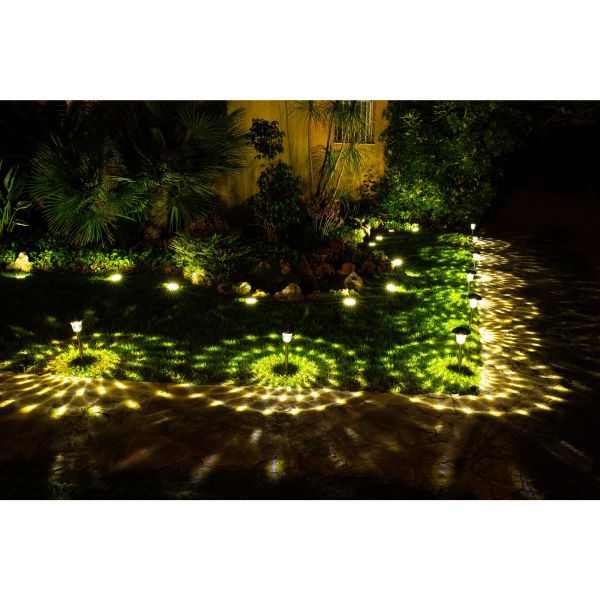 BLACK+DECKER Outdoor Solar Path Lighting - 8 Pack (BDSLPT8P)