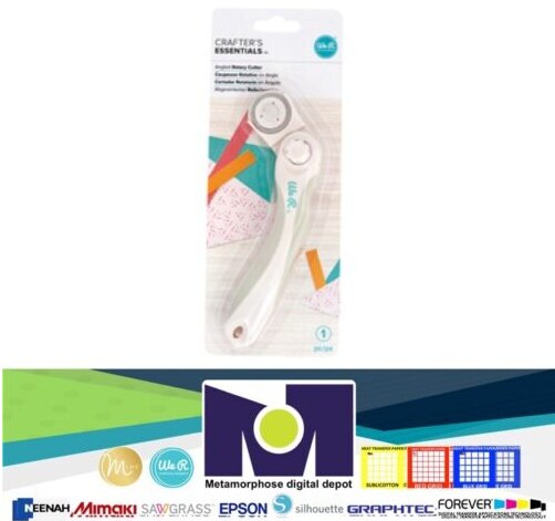 WE R MEMORY KEEPERS - BASIC HAND TOOLS - ANGLE ROTARY CUTTER 660255 by American Crafts