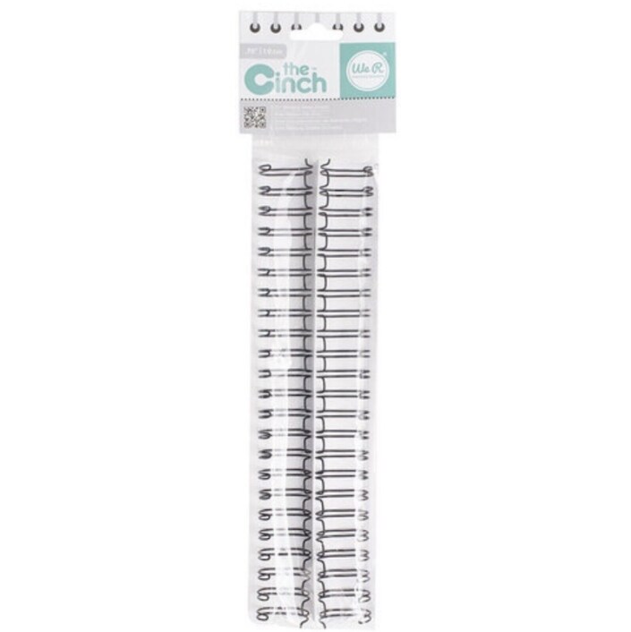 We R Memory Keepers 71002-8 The Cinch Book Binding Wires, 0.75&#x22;, Black by American Crafts