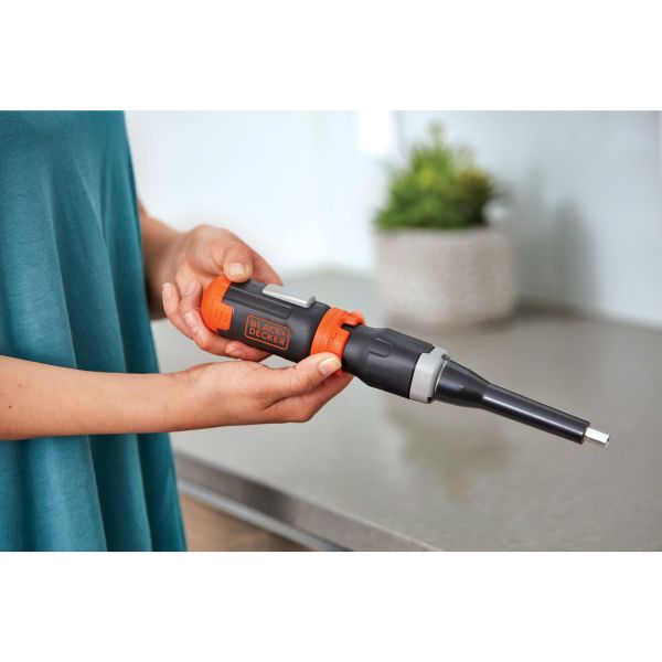 BLACK+DECKER Cordless Screwdriver with AA Batteries and 5