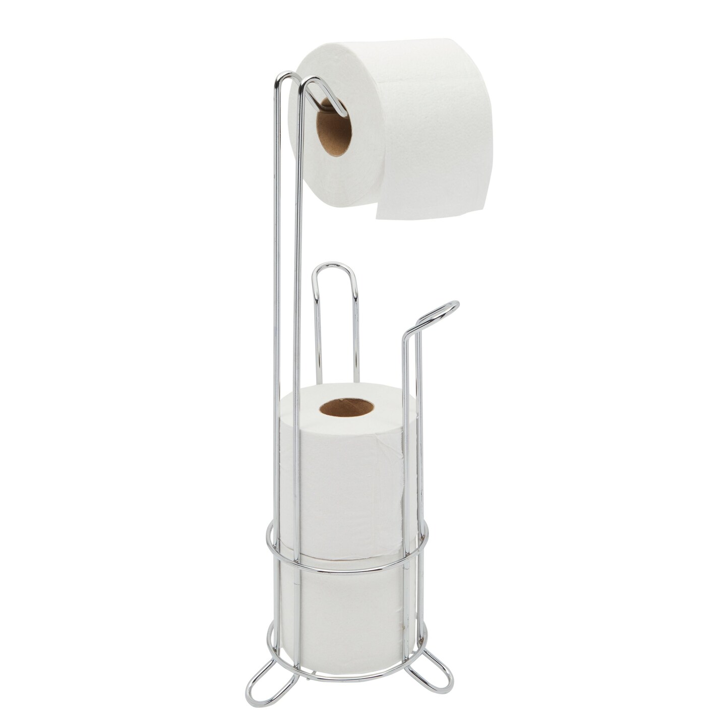 Free Standing Toilet Paper Holder Tissue Paper Holder Stand with