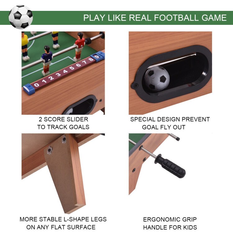 27 Inch Indoor Competition Game Foosball retailer Table with Legs L1