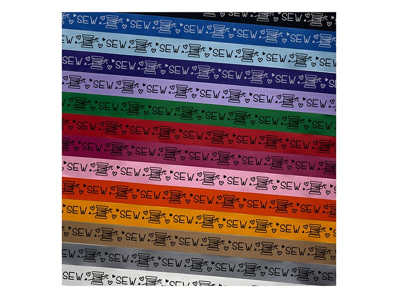 Spool of Thread Sew Sewing Satin Ribbon for Bows Gift Wrapping DIY Craft Projects - 1&#x22; - 3 Yards