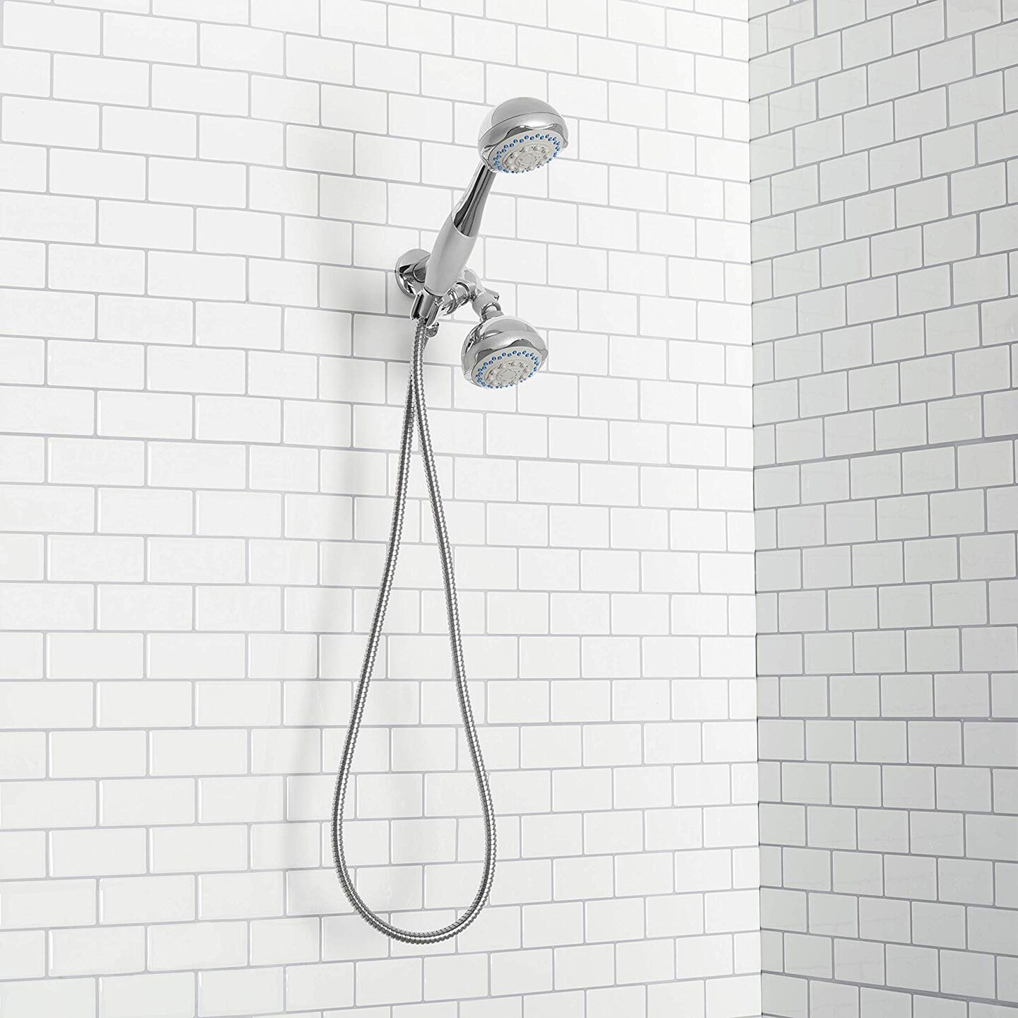 Sunbeam Massager Shower Head, Chrome