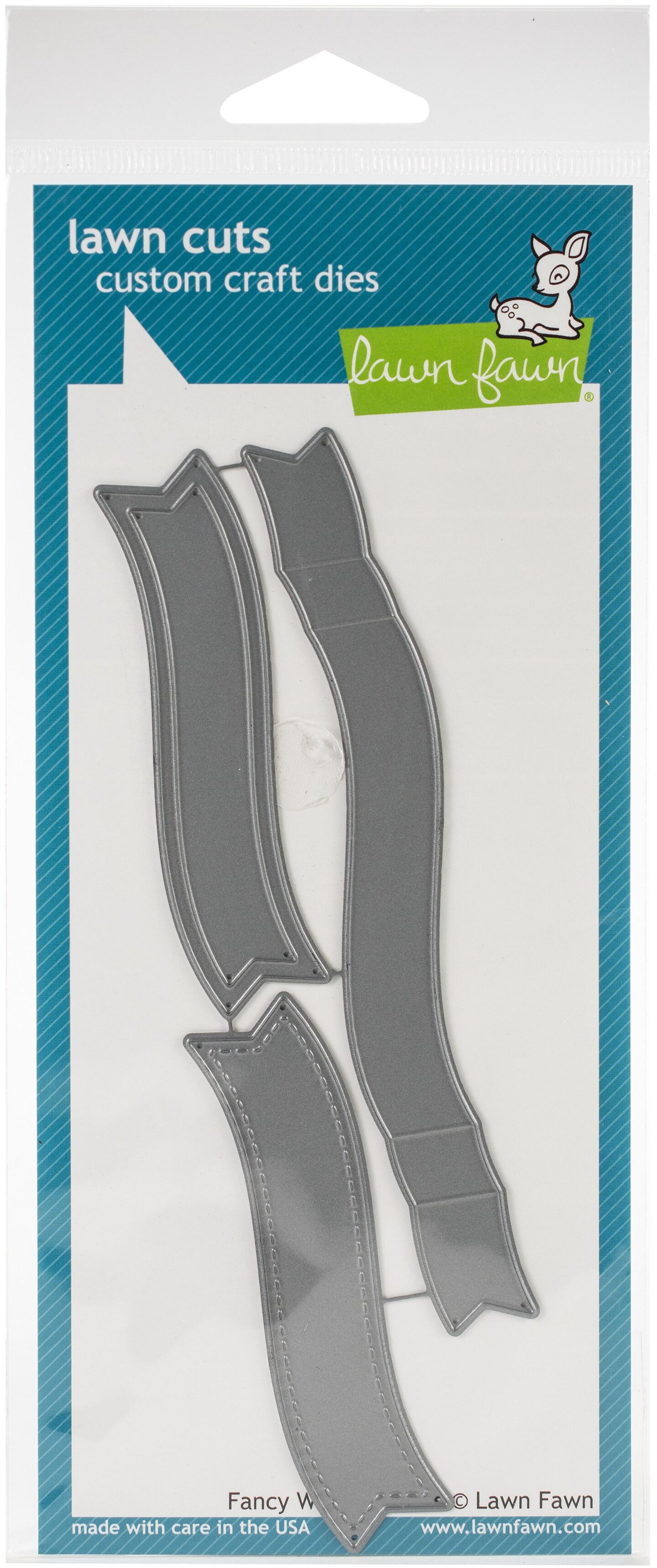 Lawn Cuts Custom Craft Die-Fancy Wavy Banners