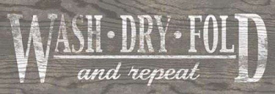 Wash Dry Fold Poster Print by N Harbick - Item # VARPDXHRB203