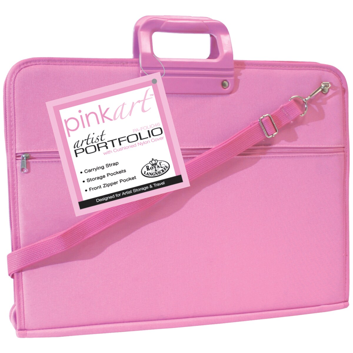 Royal &#x26; Langnickel(R) Pink Art Artist Portfolio Case-14&#x22;X18&#x22;