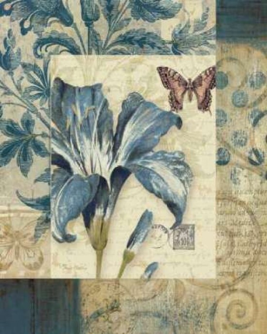 Blue Moods Lily Poster Print by Pamela Gladding - Item # VARPDXGLA593