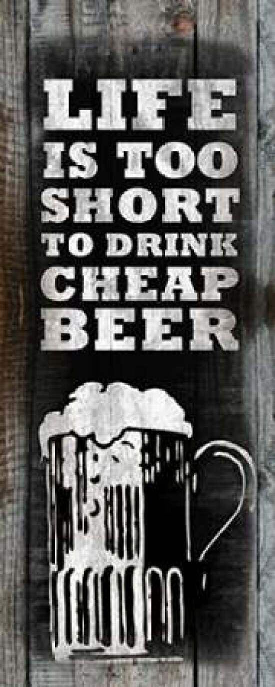 Cheap Beer Poster Print by Lauren Gibbons - Item # VARPDXGLPL061B