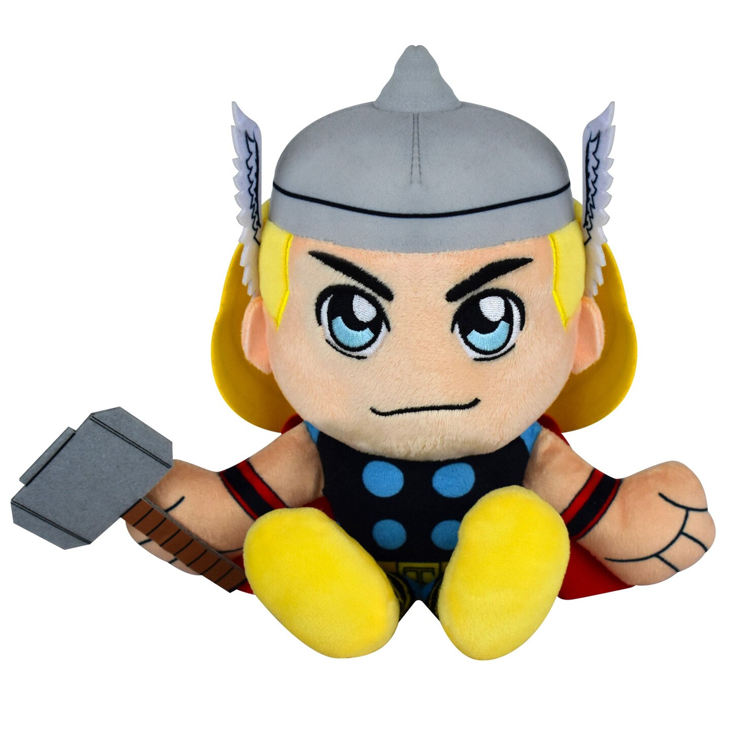 Bleacher Creatures Marvel Thor 8&#x22; Kuricha Sitting Plush- Soft Chibi Inspired Toy