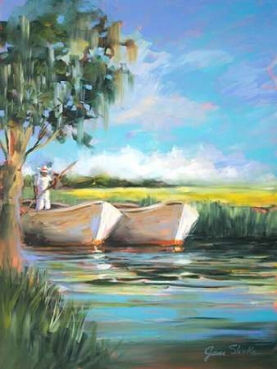 On the Water Poster Print by  Jane Slivka - Item # VARPDX9935