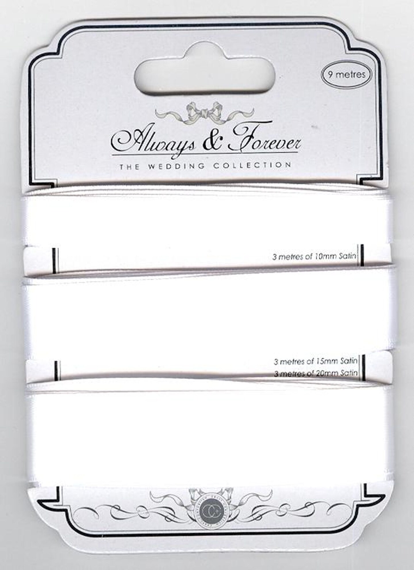 Creative Expressions Satin Ribbon White Michaels