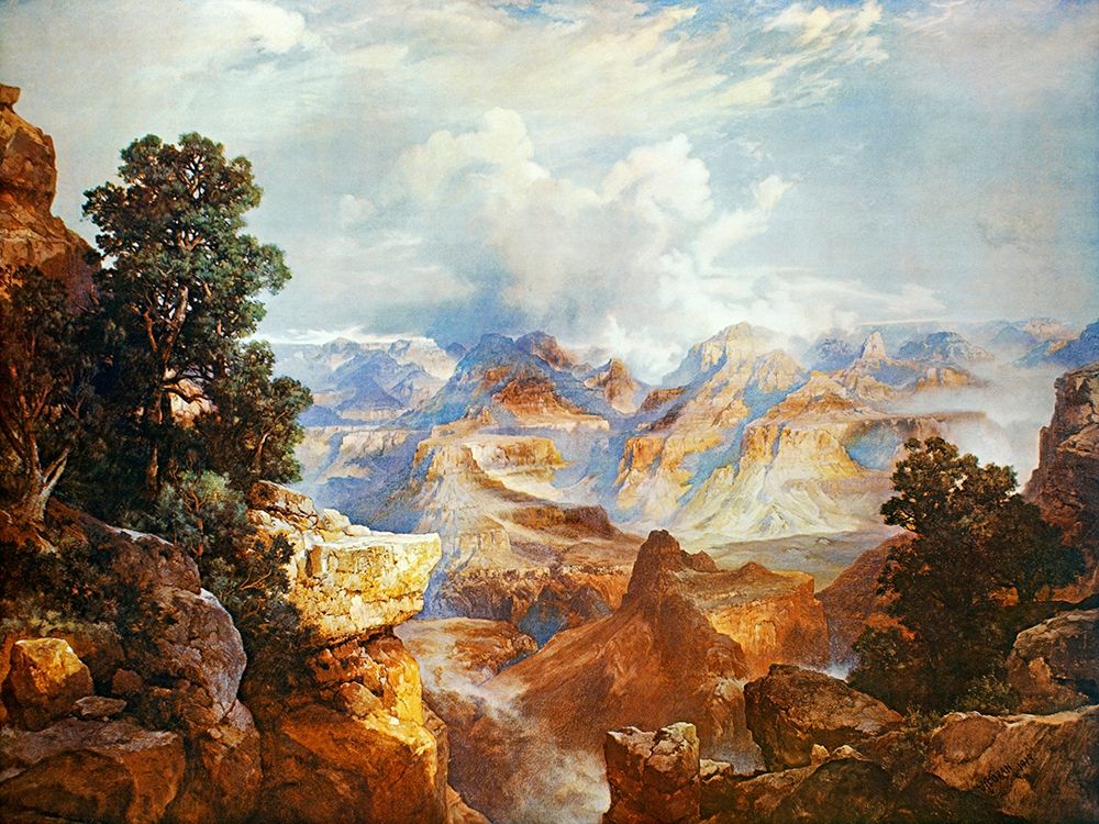 The Grand Canyon 1912 Poster Print by Thomas Moran - Item # VARPDX133247