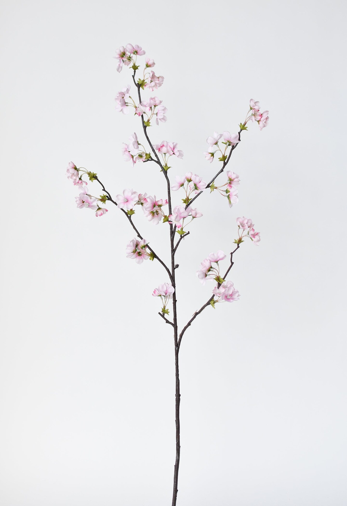 36&#x22; Faux Quince Blossom Pink Stem Flowering Branch