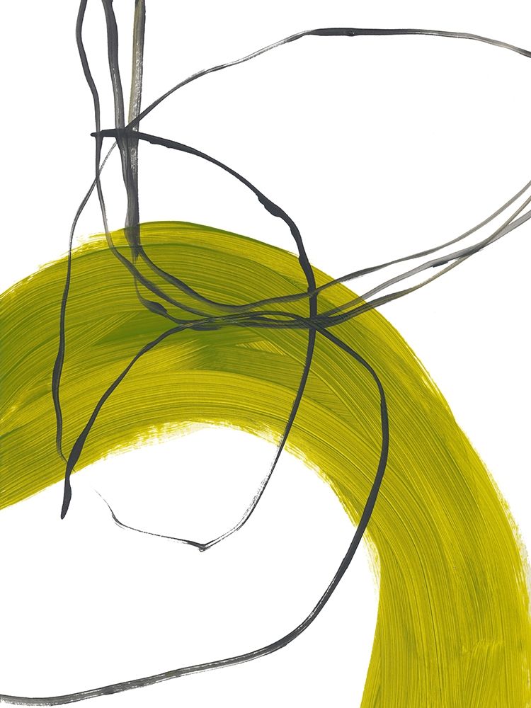 Citron Fusion No 1 Poster Print by Bronwyn Baker # B3866D
