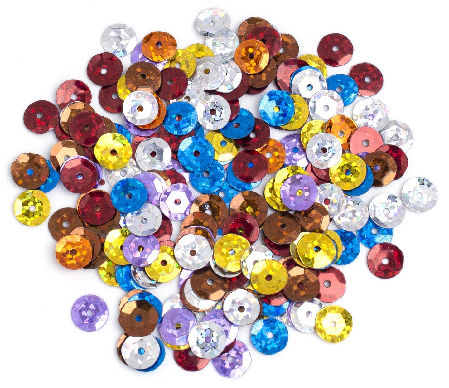 Cupped Sequins -Multi, 8Mm 200/Pkg | Michaels