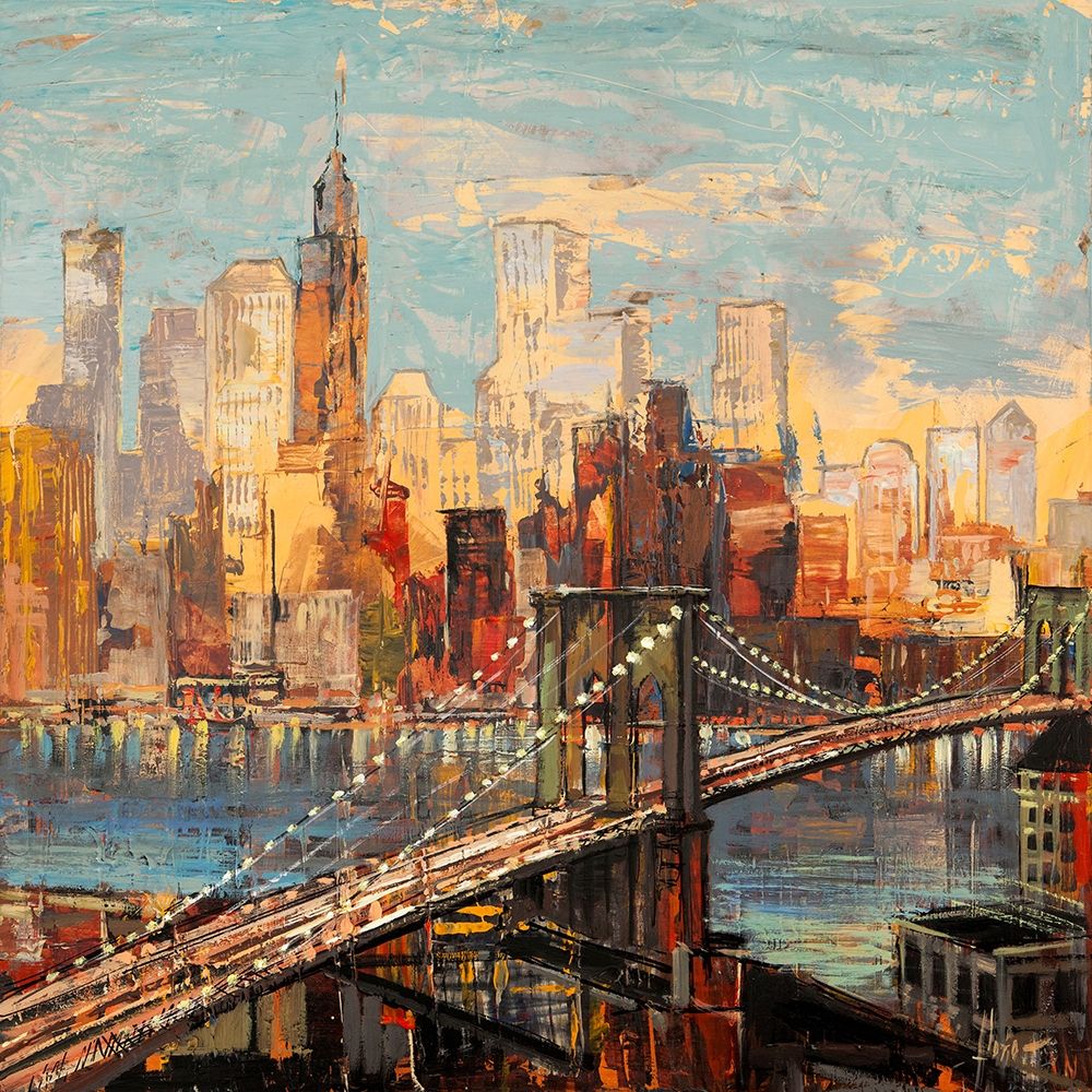 Sera su Manhattan Poster Print by Luigi Florio # 1LR5291