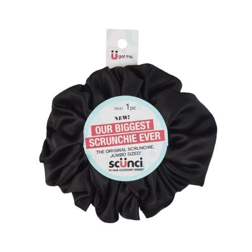 Sc&#xFC;nci The Original Scrunchie Jumbo Hair Elastic Scrunchie, Perfect for Wrist-to-Hair Versatility, 1 Count