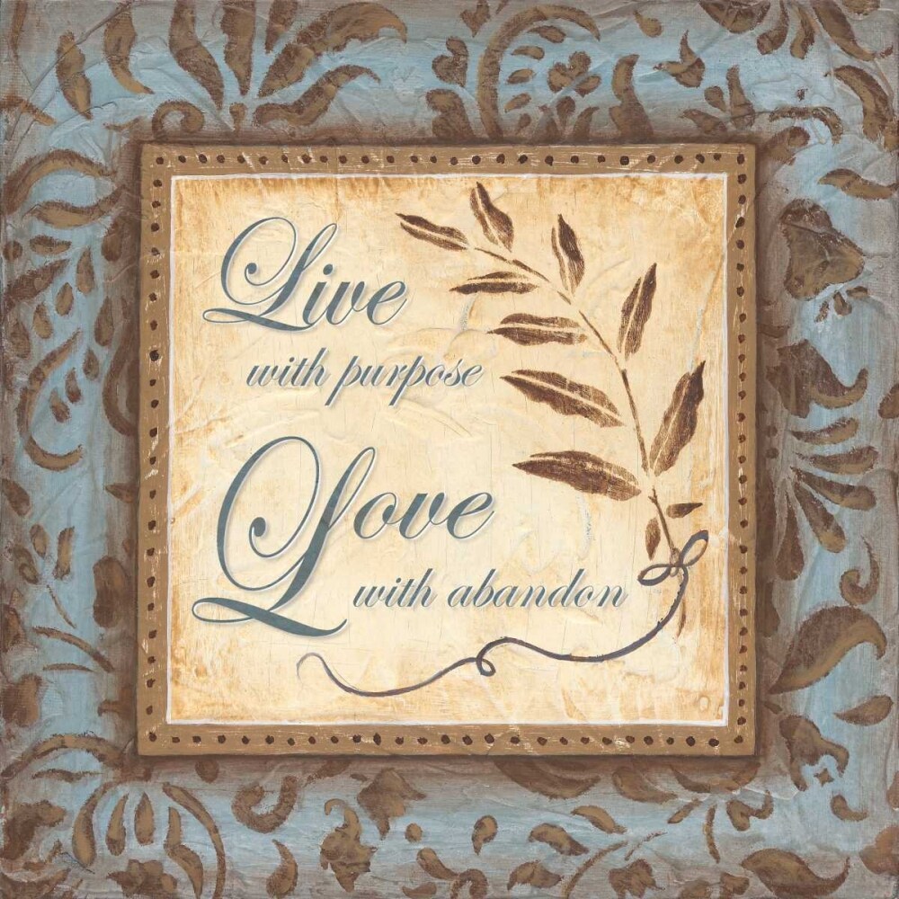 Live Love Poster Print by Tava Studios - Item # VARPDX12362