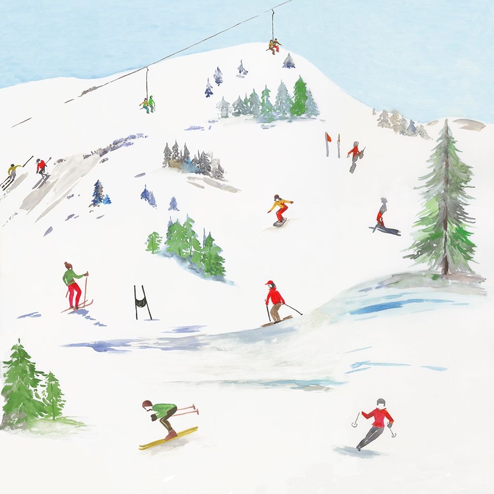 Blue Mountain I Poster Print by Aimee Wilson - Item # VARPDXWL252A