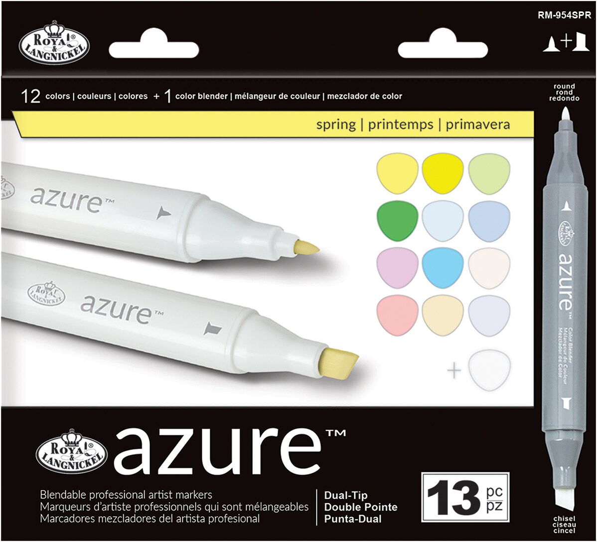 Azure Marker Set 13/Pkg Basic Colors