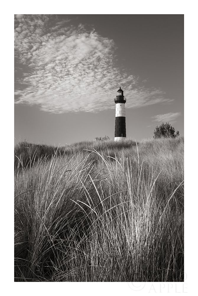 Big Sable Point Lighthouse I BW Poster Print by Alan Majchrowicz - Item # VARPDX50034