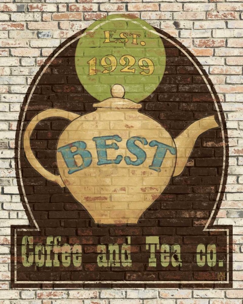 Best Coffee and Tea Poster Print by Avery Tillmon - Item # VARPDX1062