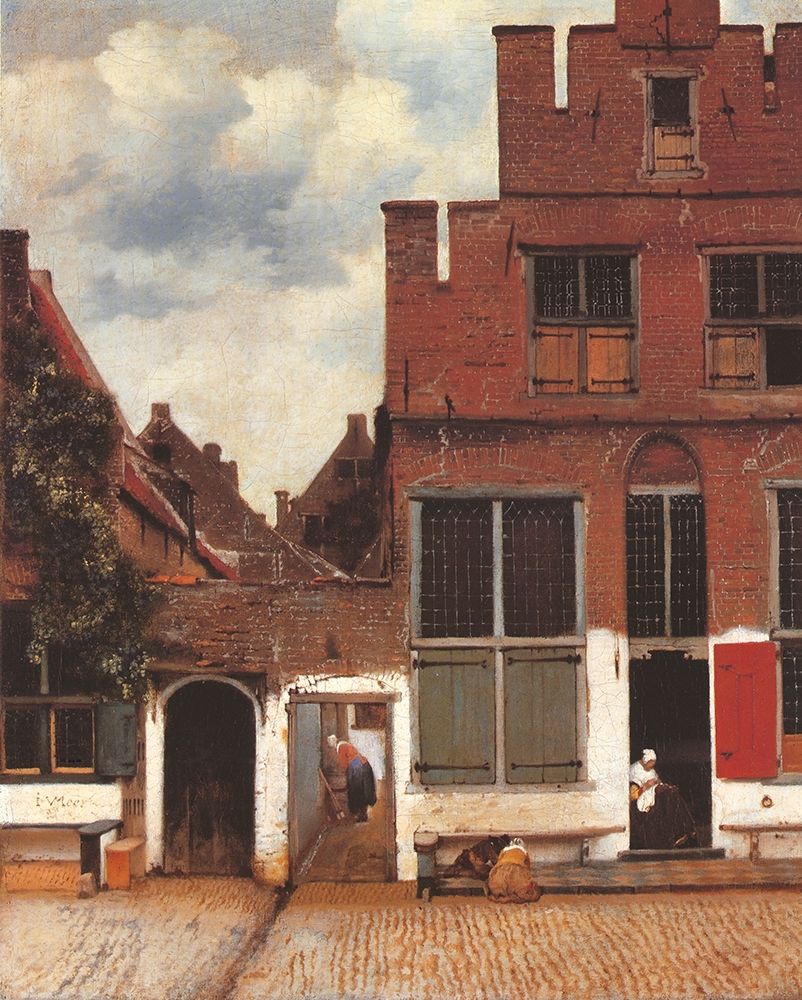 The Little Street Poster Print by Johannes Vermeer - Item # VARPDX374715