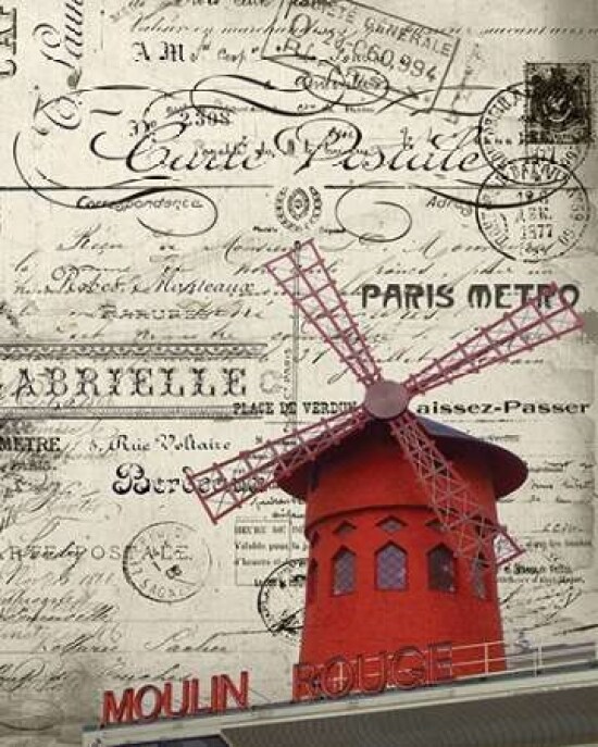 Eco Vintage Paris 2 Poster Print by Carole Stevens - Item # VARPDXCSRC195B1