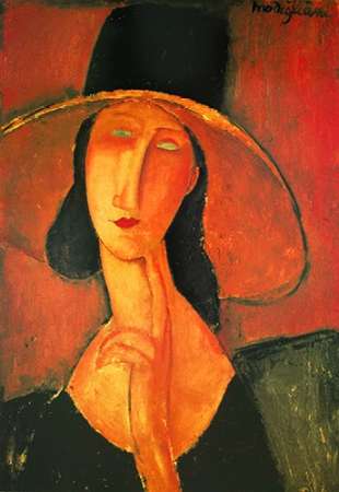 Jeanne Hebuterne Con Grande Poster Print by Amedeo Modigliani - Item # VARPDX373664
