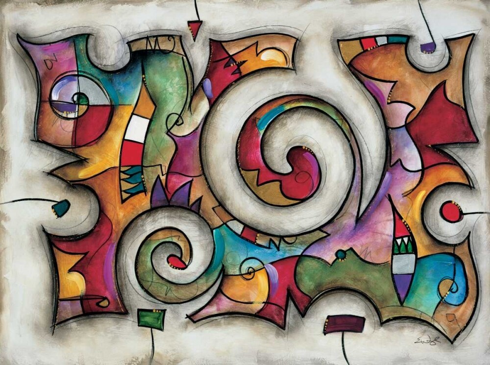 Quadra Poster Print by Eric Waugh # EW4647
