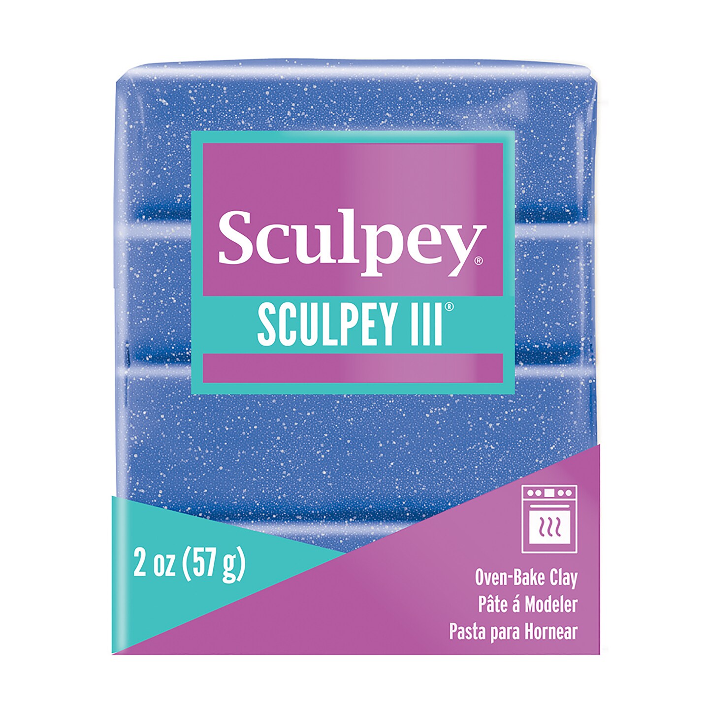 SCULPY III 2OZ BLUE GLITTER