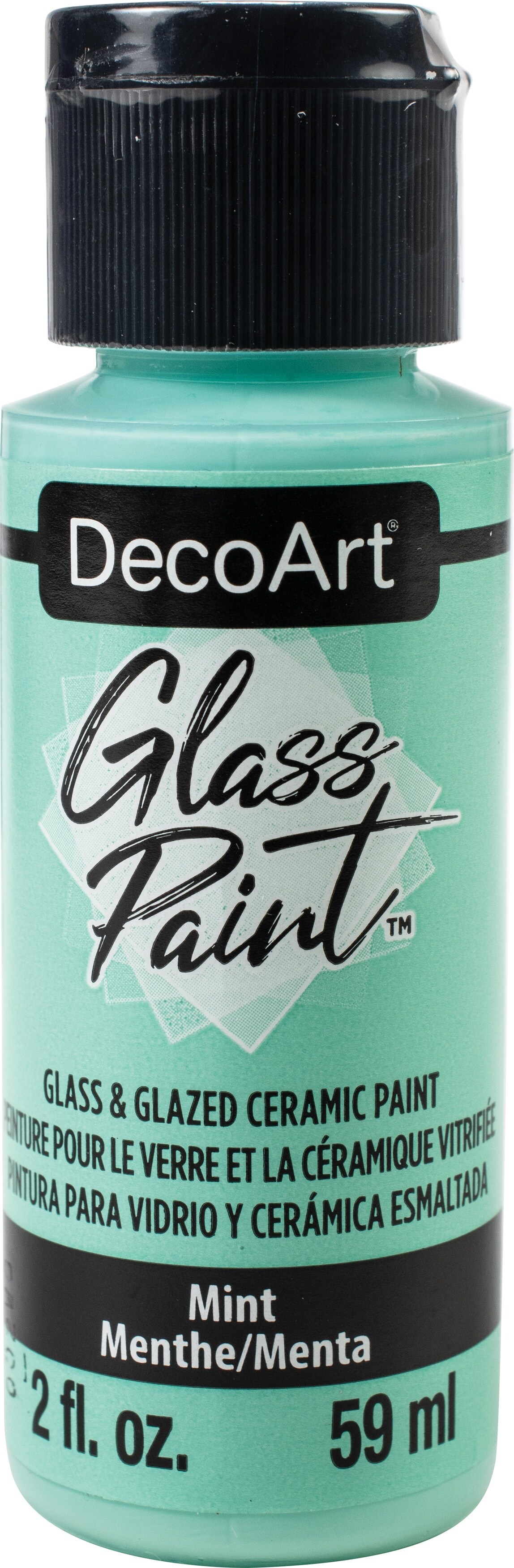 Decoart Glass Paint 2oz Mint