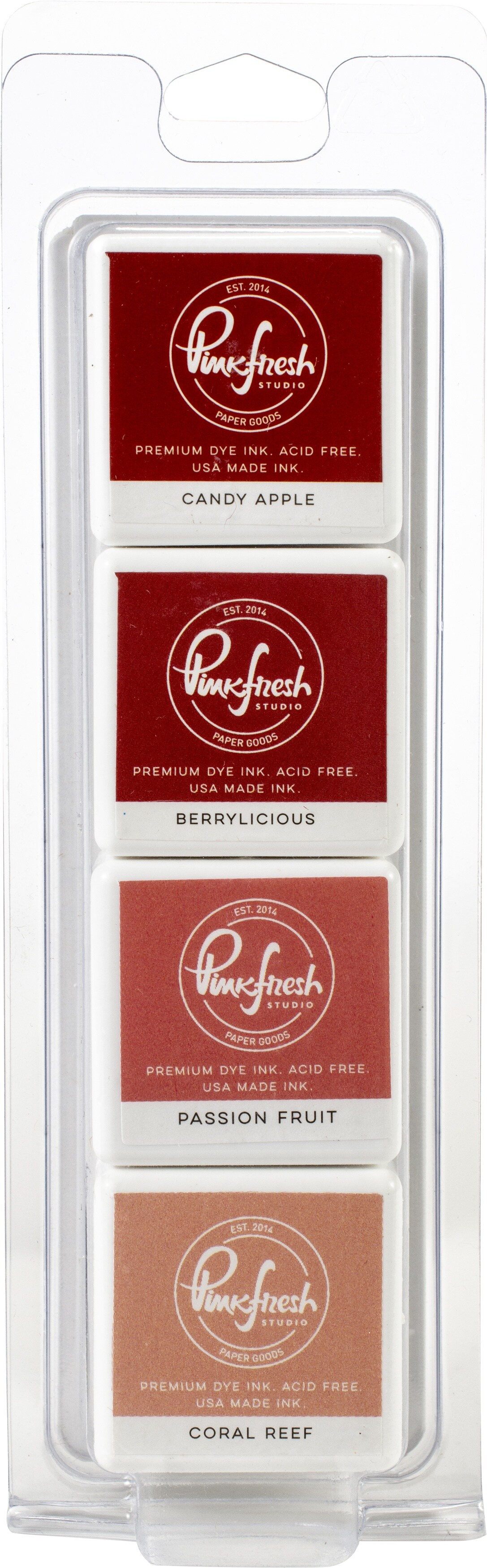 Pinkfresh Studio Premium Dye Cube Ink Pads 4 Colors-Heartbeat | Michaels