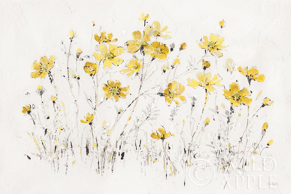 Wildflowers I Bright Yellow Poster Print by Lisa Audit - Item # VARPDX48709
