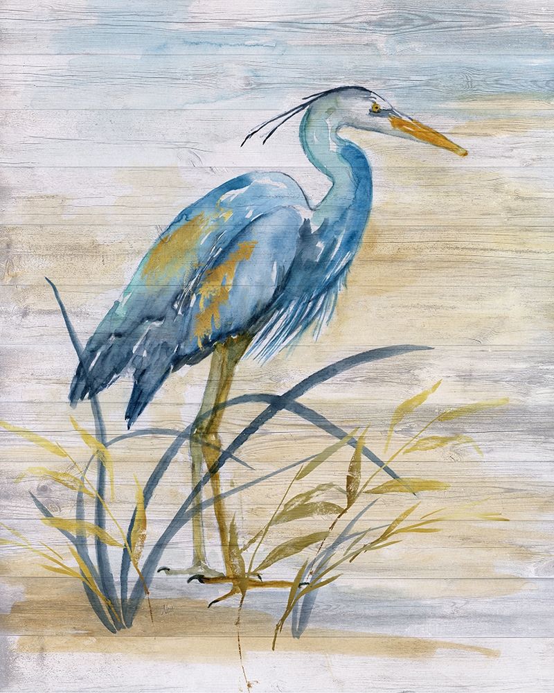 Blue Heron I Poster Print by Nan Nan - Item # VARPDX41562