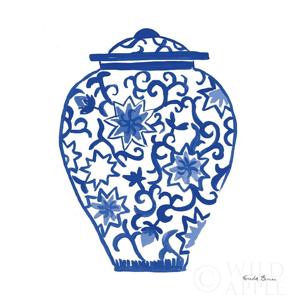 Chinoiserie III Poster Print by Farida Zaman - Item # VARPDX44127