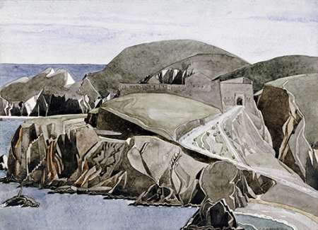 The Road Through The Rocks Poster Print by Charles Rennie Mackintosh - Item # VARPDX265130