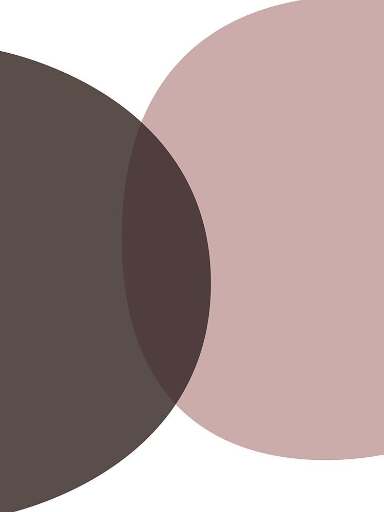 Mid Century ColorDew Burgundy 8 Poster Print by Urban Epiphany Urban Epiphany # UERC113M