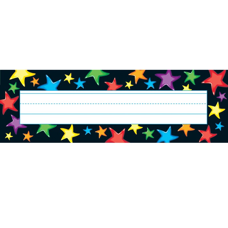Gel Stars Desk Toppers&#xAE; Name Plates, 36 ct