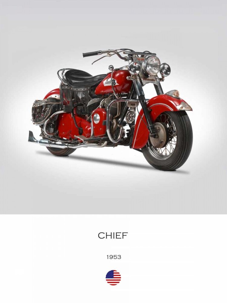 Indian Chief 1953 Poster Print by Mark Rogan # RGN113702